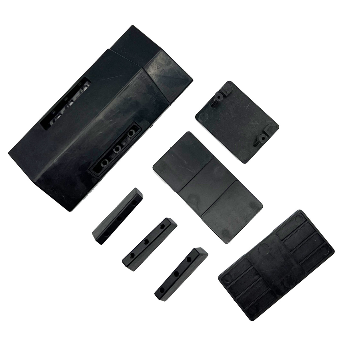 Rage R/C Equipment Mount Set; Black Marlin EX, EX BL RGRB1425