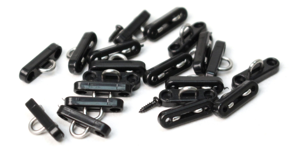 Rage R/C Deck Eyelets w/ Screws (20); Eclipse, Eclipse 650 RGRB1315