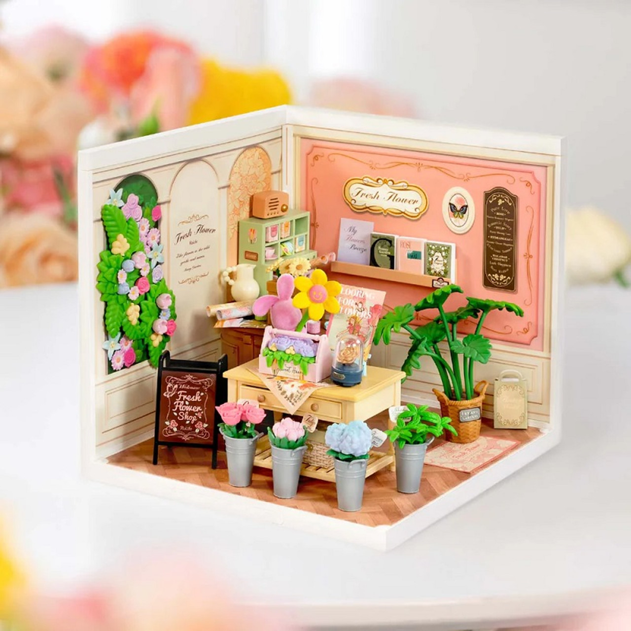 Fresh Flower Shop DIY Miniature House Fresh Flower Shop DIY Miniature House