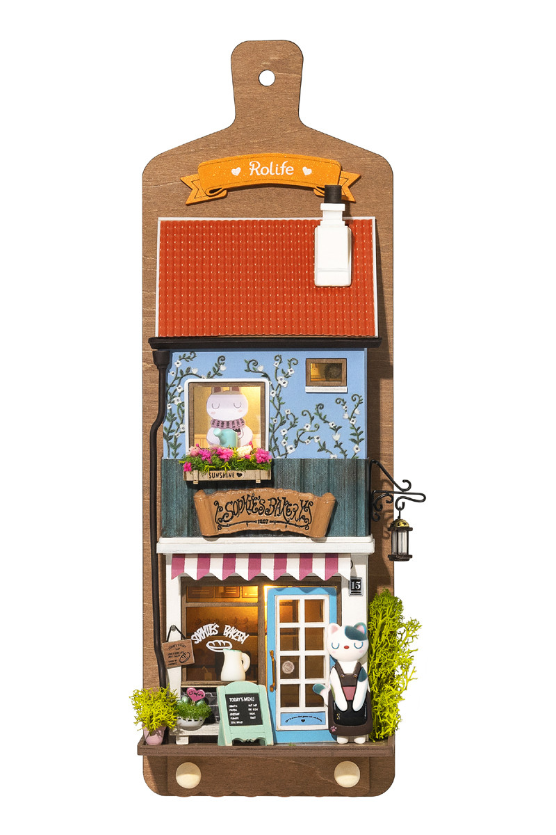 Robotime Wall Hanging Series; Aroma Toast Lab ROEDS019