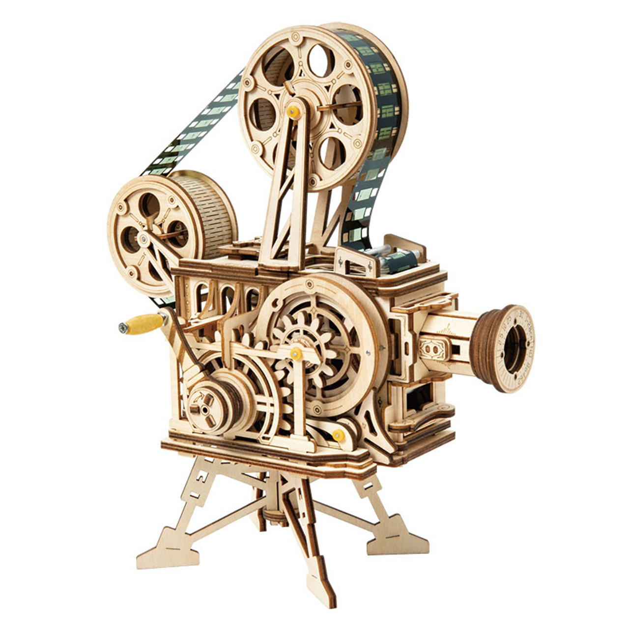 Mechanical Wood Models; Vitascope - working projector, Mechanical Wood Models; Vitascope - working projector,