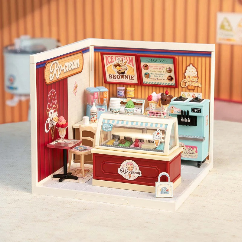Flavorful Ice Cream DIY Miniature House