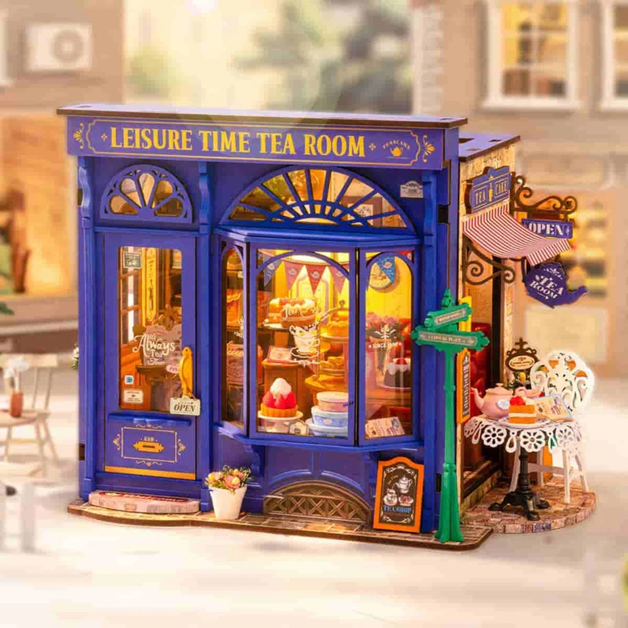 Leisure Time Tea Room DIY Miniature House Leisure Time Tea Room DIY Miniature House