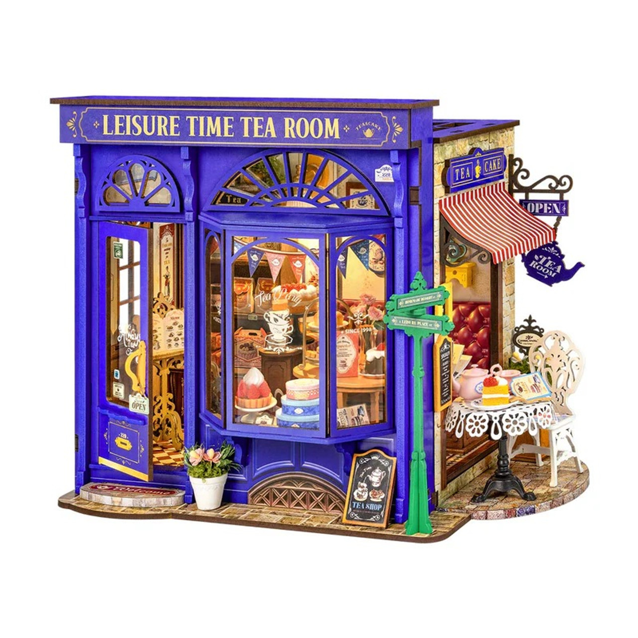 Leisure Time Tea Room DIY Miniature House Leisure Time Tea Room DIY Miniature House
