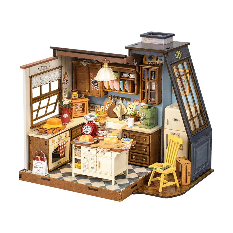 Robotime Baking Kitchen, DIY Miniature House ROEDG172