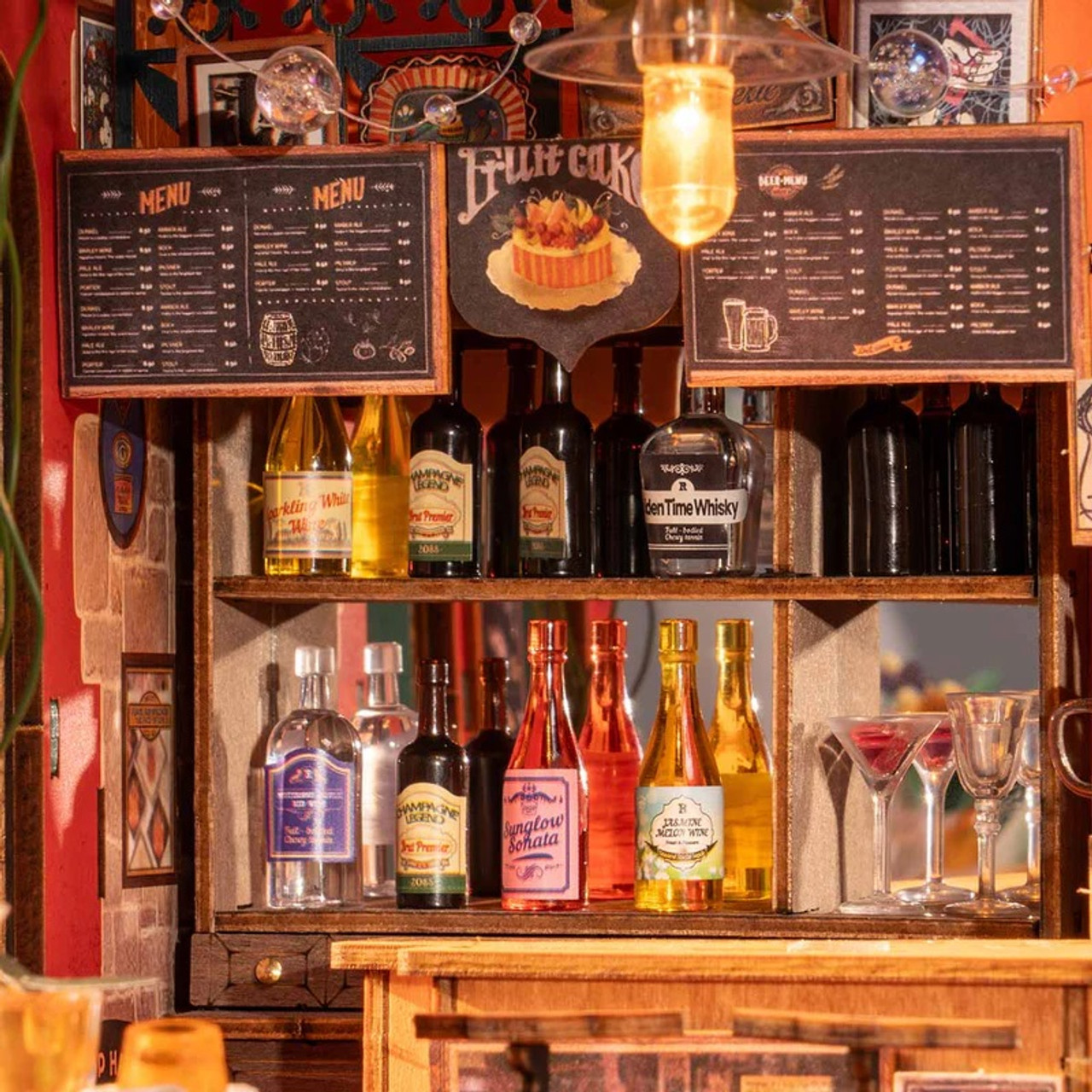 Cheers Bar & Dining, DIY Miniature House Cheers Bar & Dining, DIY Miniature House