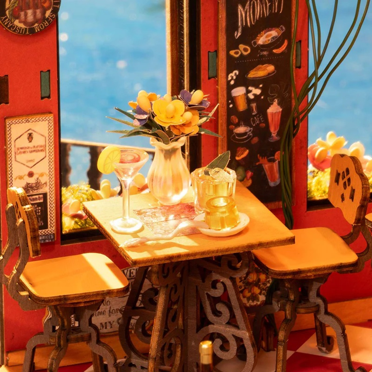 Cheers Bar & Dining, DIY Miniature House Cheers Bar & Dining, DIY Miniature House