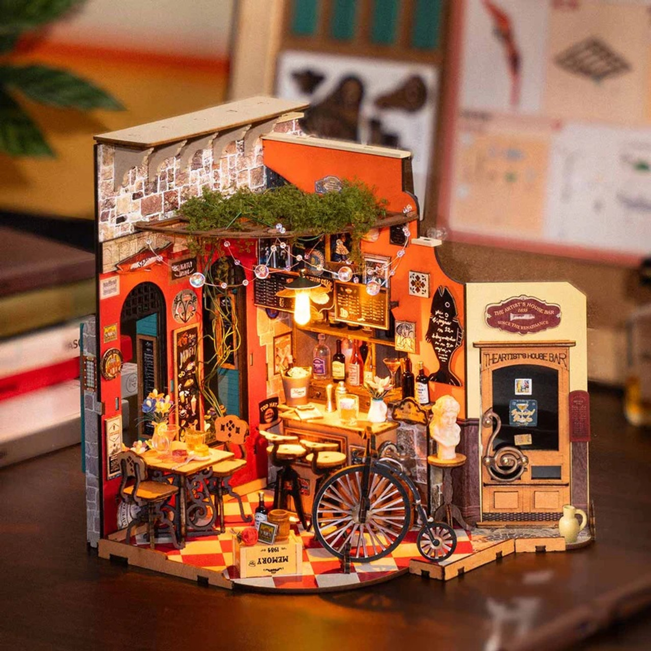 Cheers Bar & Dining, DIY Miniature House Cheers Bar & Dining, DIY Miniature House