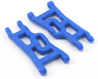 RPM R/C Products FRT A-ARM - SLASH, RUSTLER, STAMPEDE, NITRO SLASH (BLUE) RPM80245