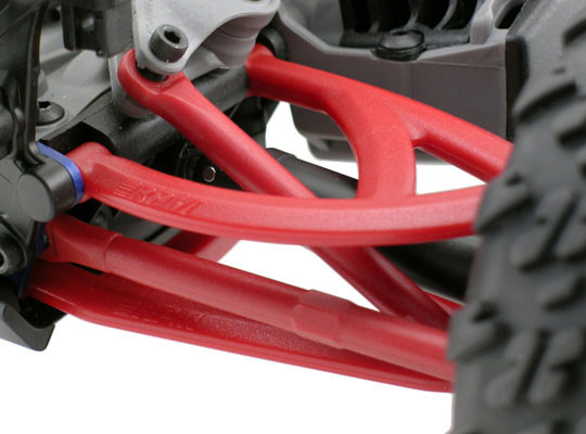 RPM R/C Products RED REAR UP/LOW ARMS 1/16 E REVO RPM80609