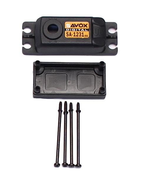 Savox TOP & BOTTOM CASE WITH 4 SCREWS SA1231SG SAVCSA1231SG