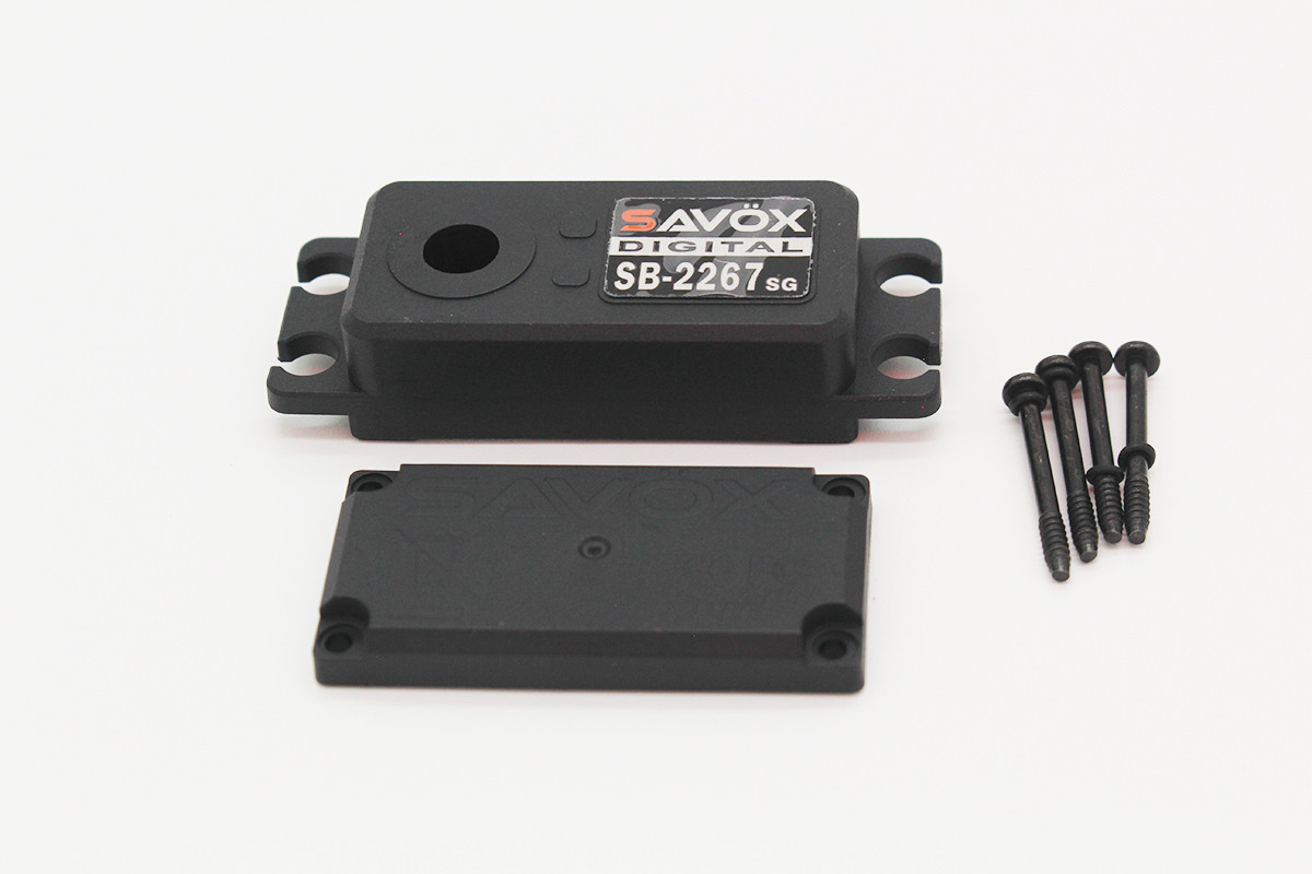 Savox Top and Bottom Servo Case w/ 4 Screws for SB2267SG SAVCSB2267SG