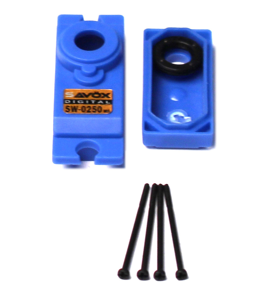 Savox TOP AND BOTTOM CASE WITH 4 SCREWS SW0250MG SAVCSW0250MG