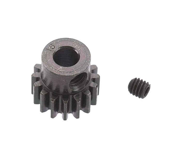 Robinson Racing EXTRA HARD 16 TOOTH BLACKENED STEEL 32P PINION 5M/M RRP8616