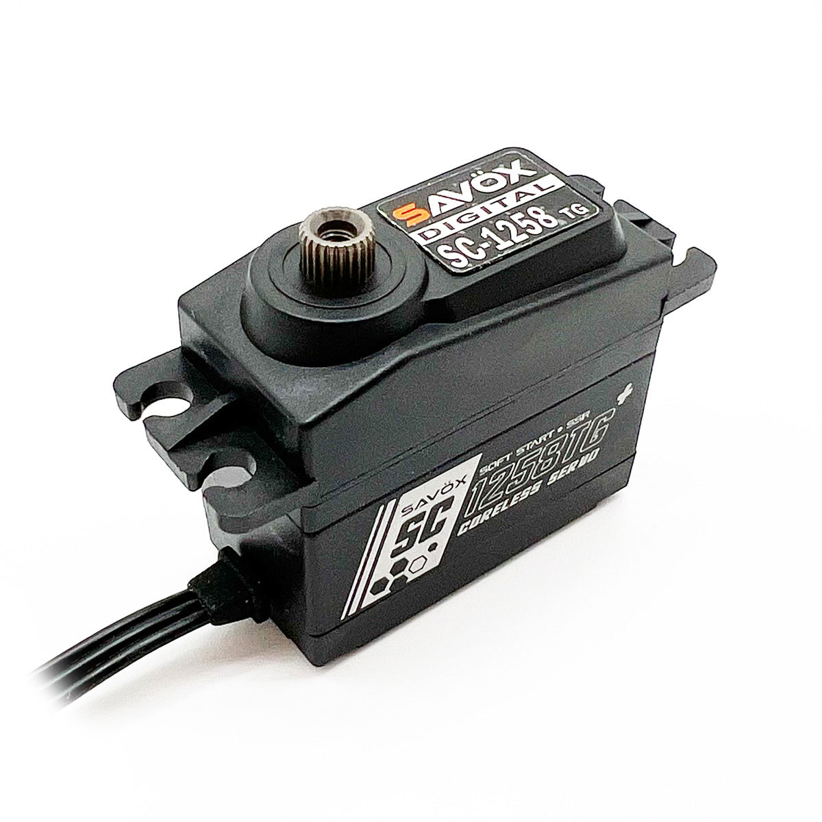 Savox Black Edition, Standard Size Coreless Digital Servo SAVSC1258TGP-BE