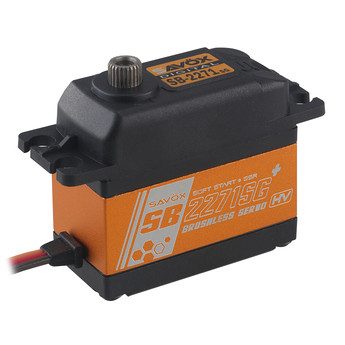 Savox High Voltage Brushless Digital Servo, 0.065sec / 277oz @ 7.4V SAVSB2271SGP