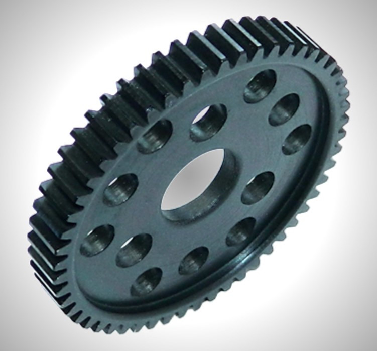 Robinson Racing SLASH/STAMPEDE 4X4 HARD BLACK 54T STEEL SPUR ONLY 32P, RRP7954