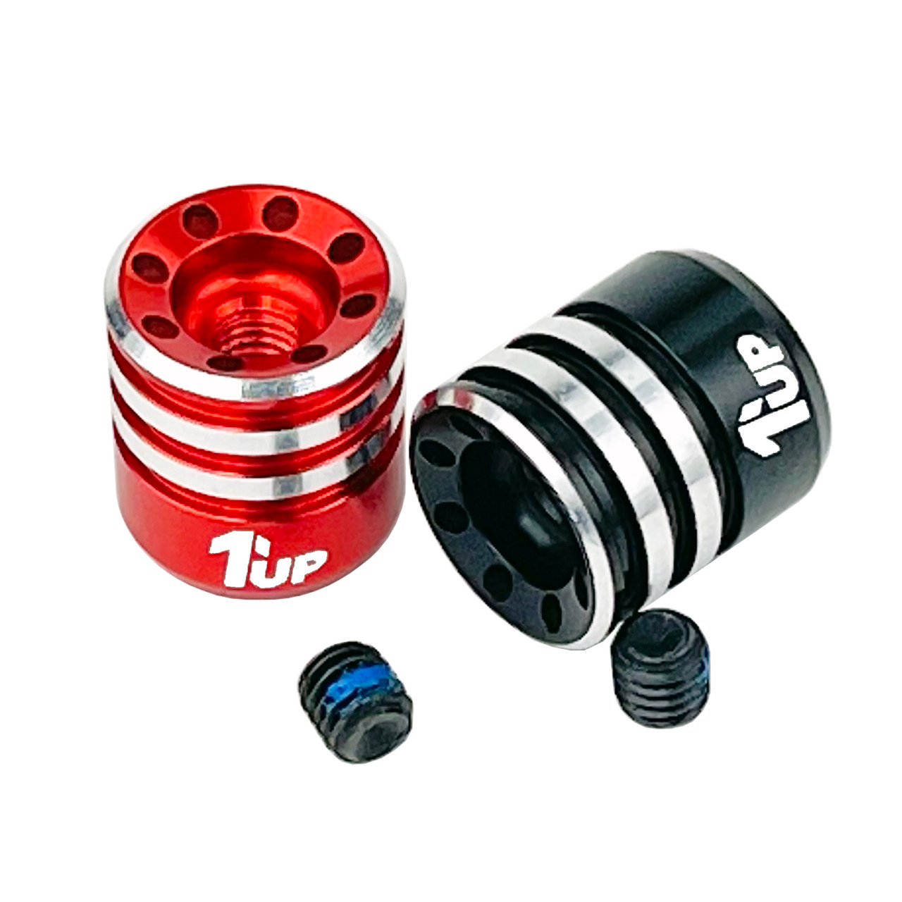 1UP Racing Heatsink Bullet Plug Grips, fits LowPro Bullet Plugs 1UP190434