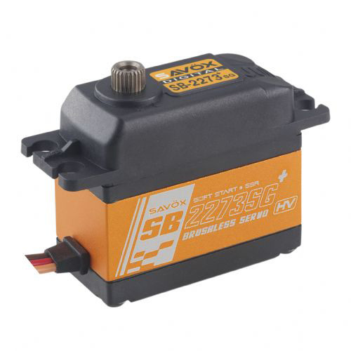 Savox High Voltage Brushless Digital Servo 0.095sec/388.8oz @ 7.4V SAVSB2273SGP