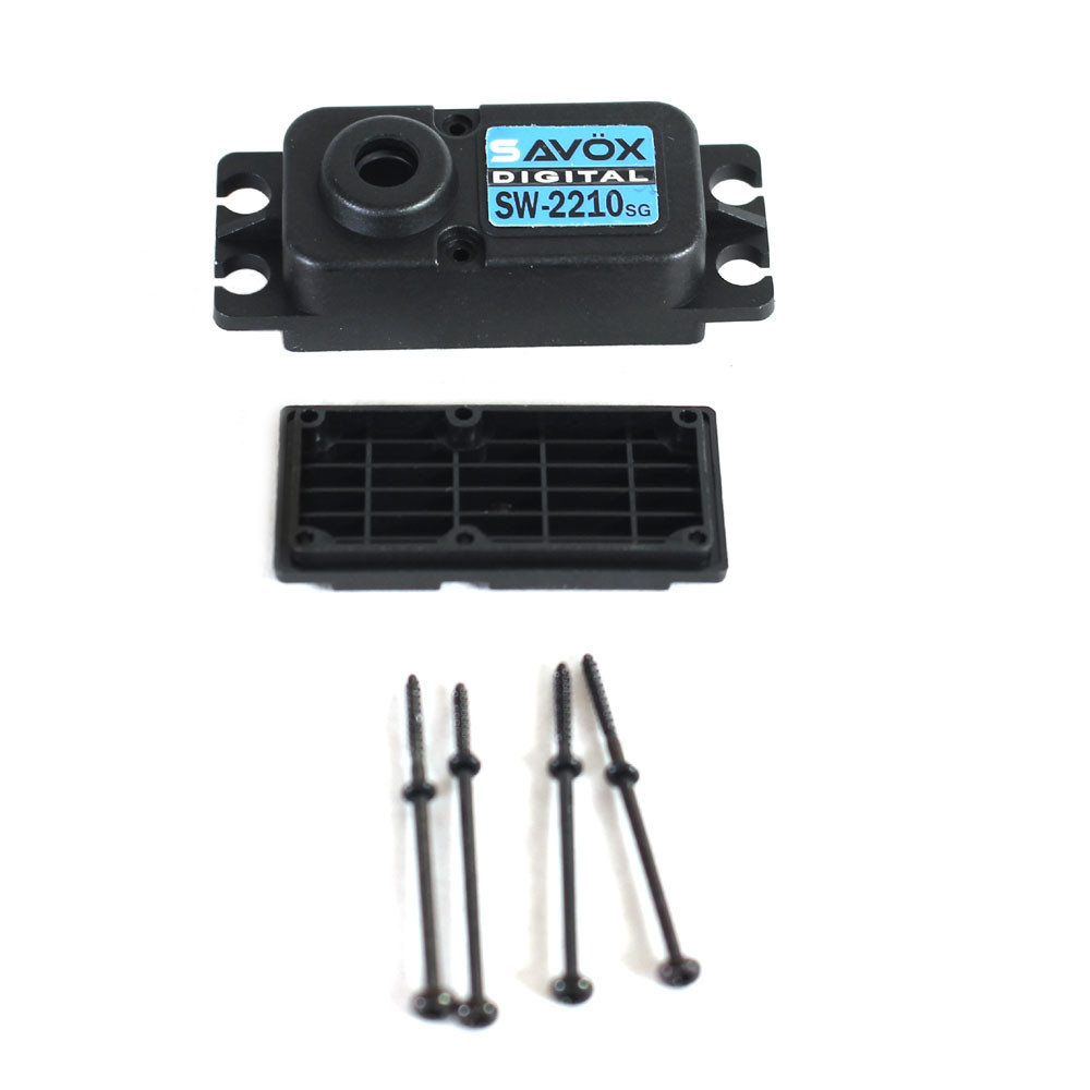 Savox Top & Bottom Servo Case w/ 8 Screws, for SW2210SG SAVSCSW2210SG
