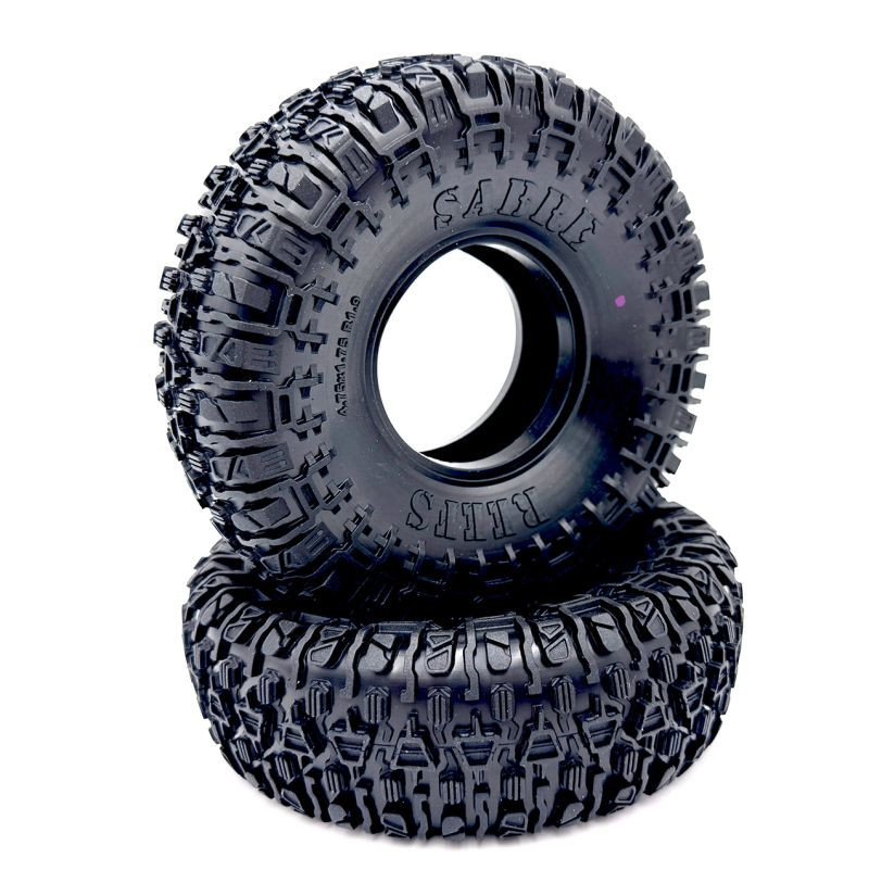 Reef's RC SP Sabre 4.75 Crawler Tire w/Foam (2) (Pink Compound) SEHREEFS252