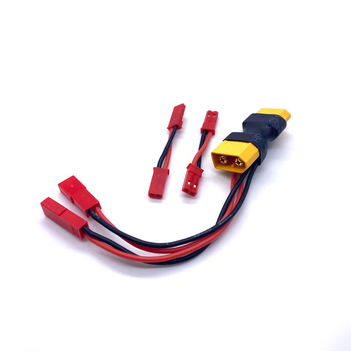Reef's RC XT60 Dual JST Connector w/ 2 Male-Male Adaptors SEHREEFS121