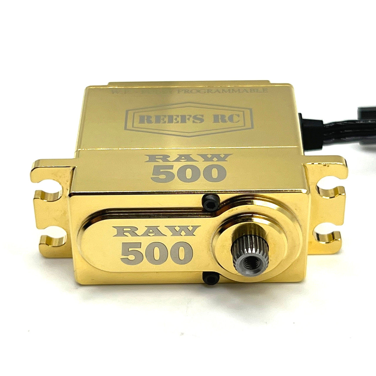 RAW500 Servo, Brass Edition, Programmable RAW500 Servo, Brass Edition, Programmable
