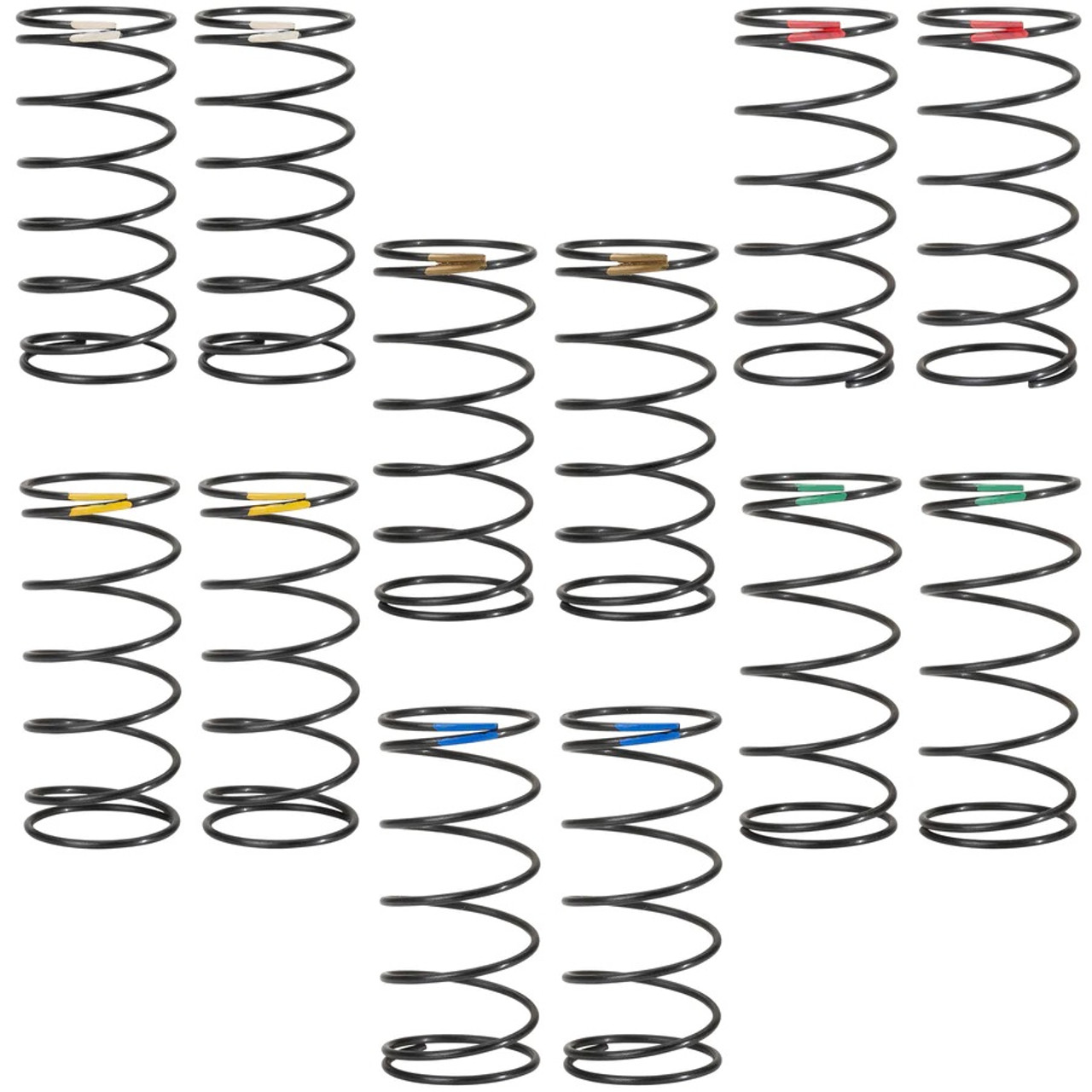 X-Gear 13mm Buggy Front Springs - 6 Pair Pro Pack X-Gear 13mm Buggy Front Springs - 6 Pair Pro Pack