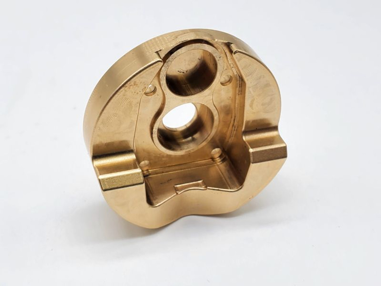 Brass Portal Covers, for SCXPro / Capra / SCX10.3 Brass Portal Covers, for SCXPro / Capra / SCX10.3