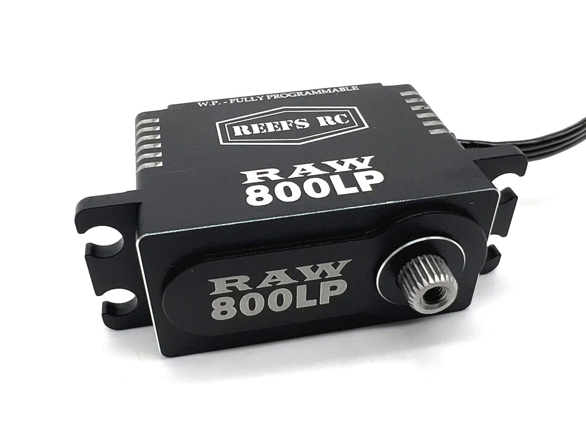 Reef's RC RAW 800 LP Black Servo, Programmable SEHREEFS146