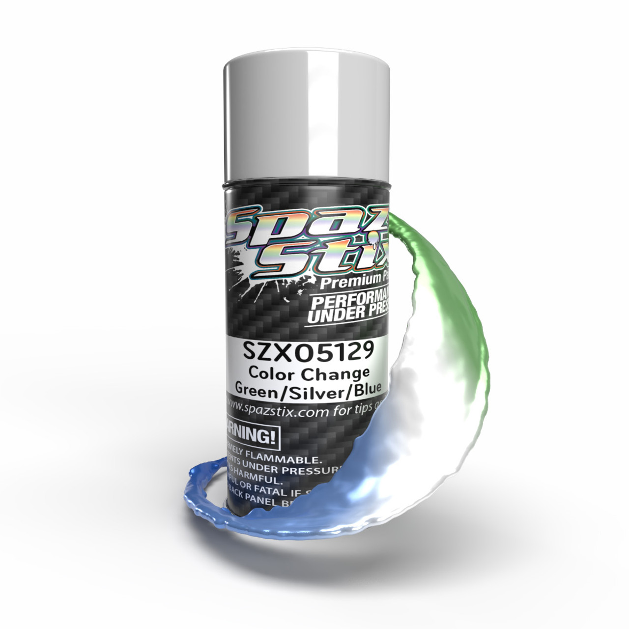 Color Change Aerosol Paint, Green/Silver/Blue, 3.5oz Can Color Change Aerosol Paint, Green/Silver/Blue, 3.5oz Can