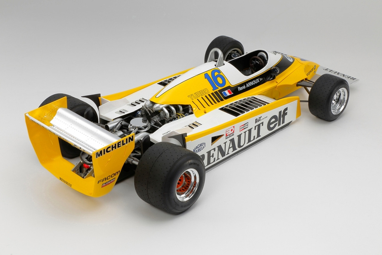 1/12 Renault RE-20 Turbo Racin Car Model Kit, w/ PE Parts 1/12 Renault RE-20 Turbo Racin Car Model Kit, w/ PE Parts