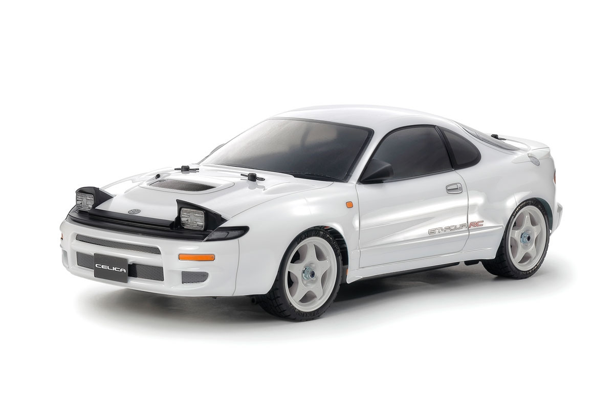 Tamiya 1/10 R/C Toyota Celica GT-Four RC ST185, White Painted Body TAM47500