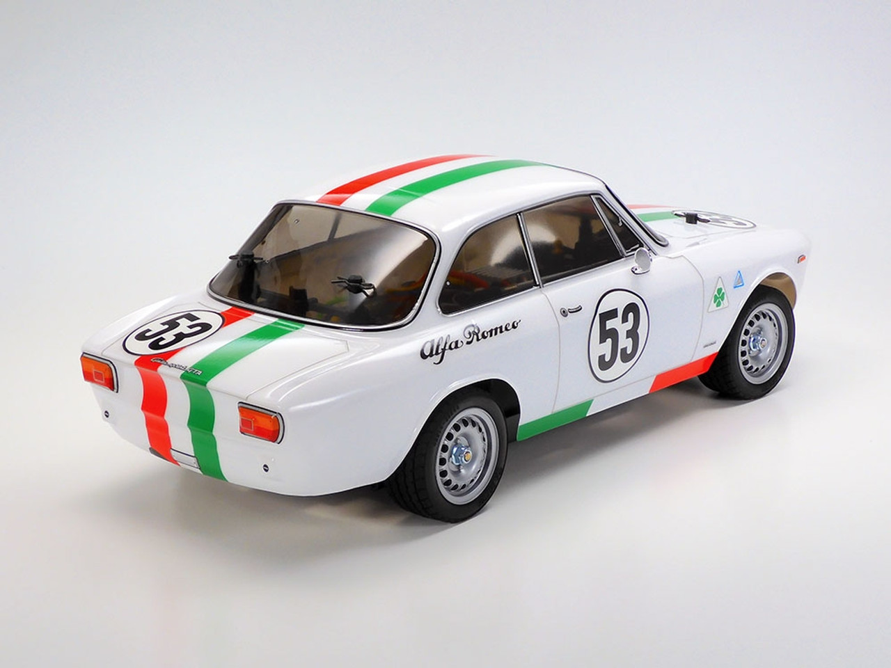 RC Alfa Romeo Giulia Sprint, MB-01 GTA White Painted Body RC Alfa Romeo Giulia Sprint, MB-01 GTA White Painted Body