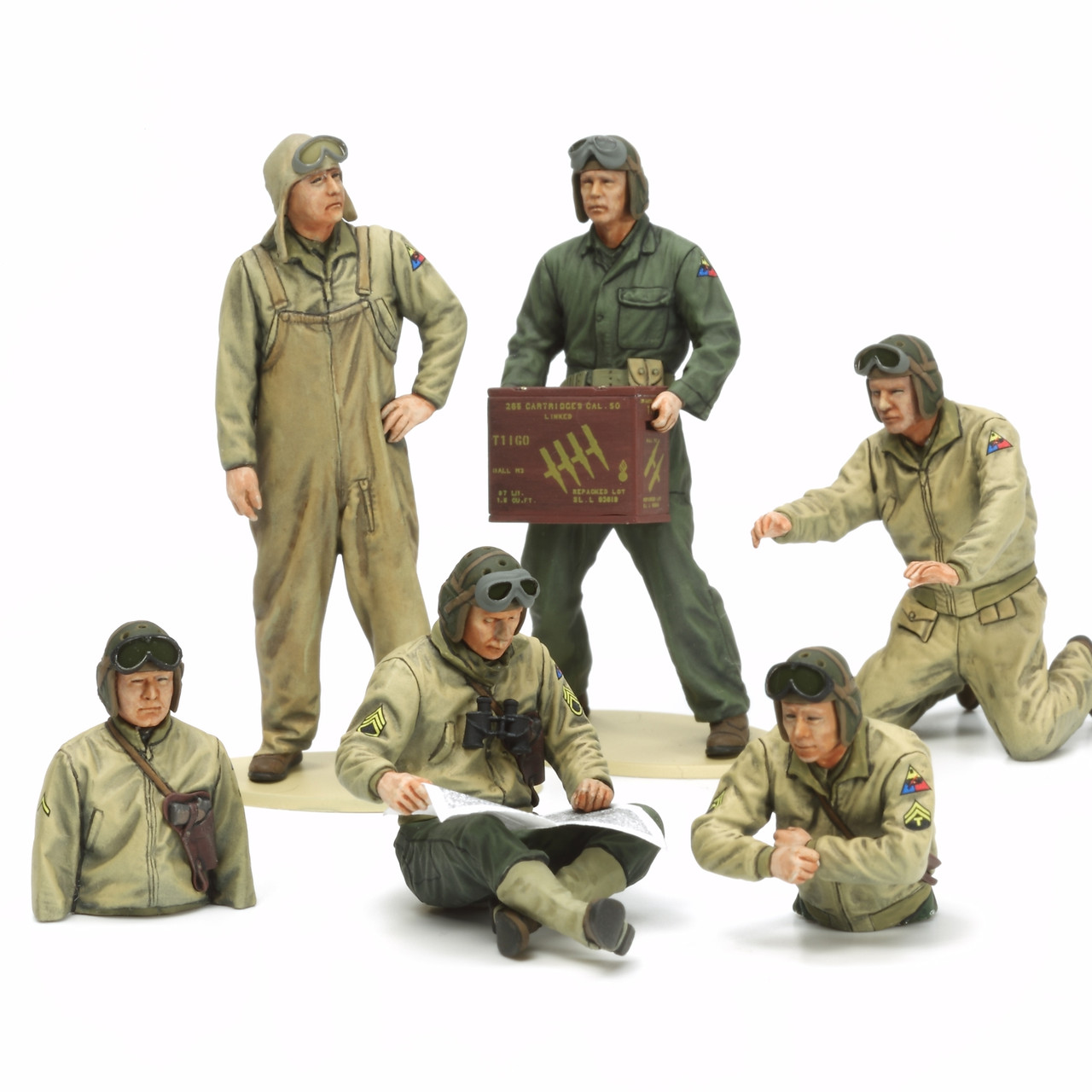 Tamiya 1/35 US Tank Crew Set European Theater TAM35347