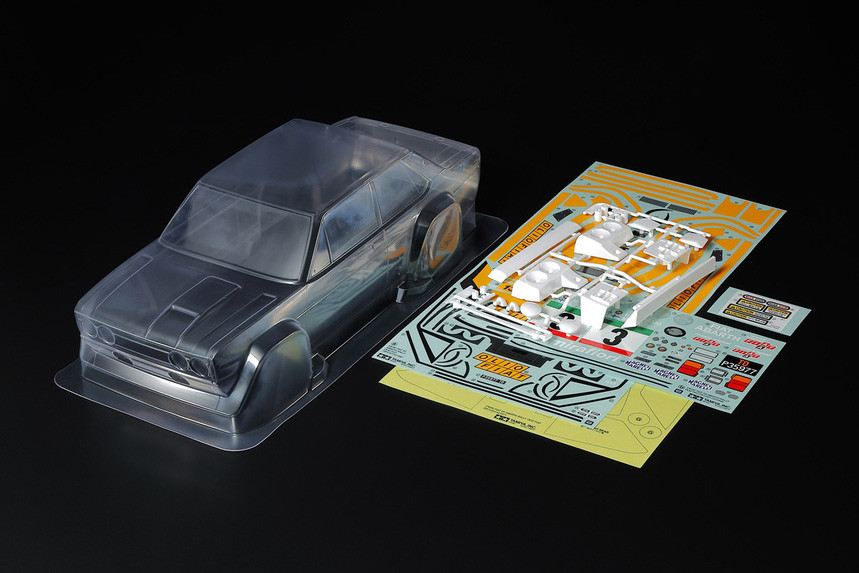 Tamiya 1/10 R/C Fiat 131 Abarth Rally Olio Fiat Body Parts Set TAM51710