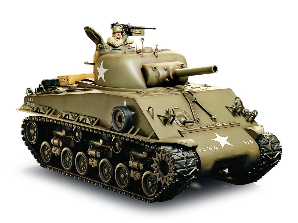 Tamiya RC M4 Sherman 105mm Howitzer, Full-Option Kit TAM56014