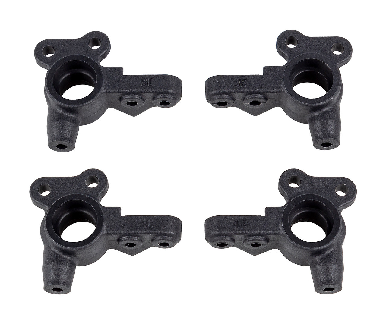 Team Associated RC10B7 FT Steering Blocks, Adjustable KPI ASC92493