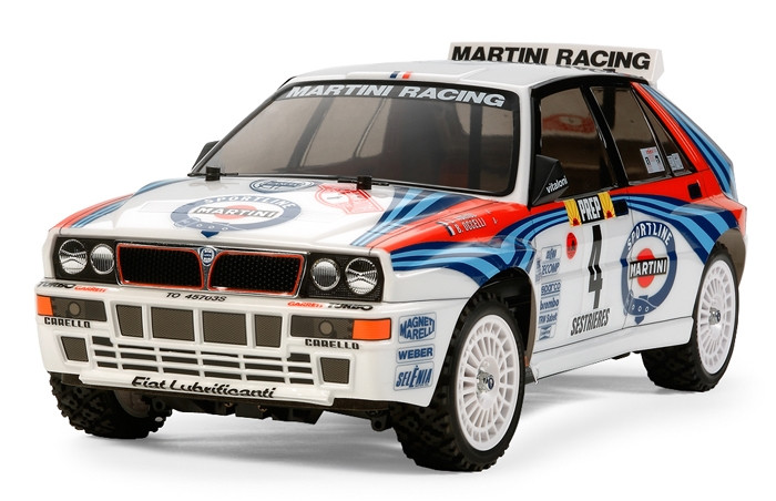 Tamiya 1/10 RC Lancia Delta Integrale w/ TT02 Chassis TAM58570-A