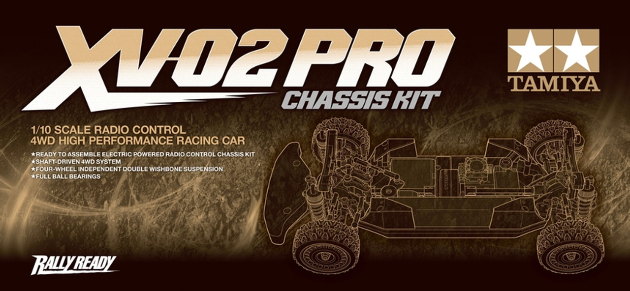 1/10 RC XV-02 Pro Chassis 4wd On-Road Kit 1/10 RC XV-02 Pro Chassis 4wd On-Road Kit