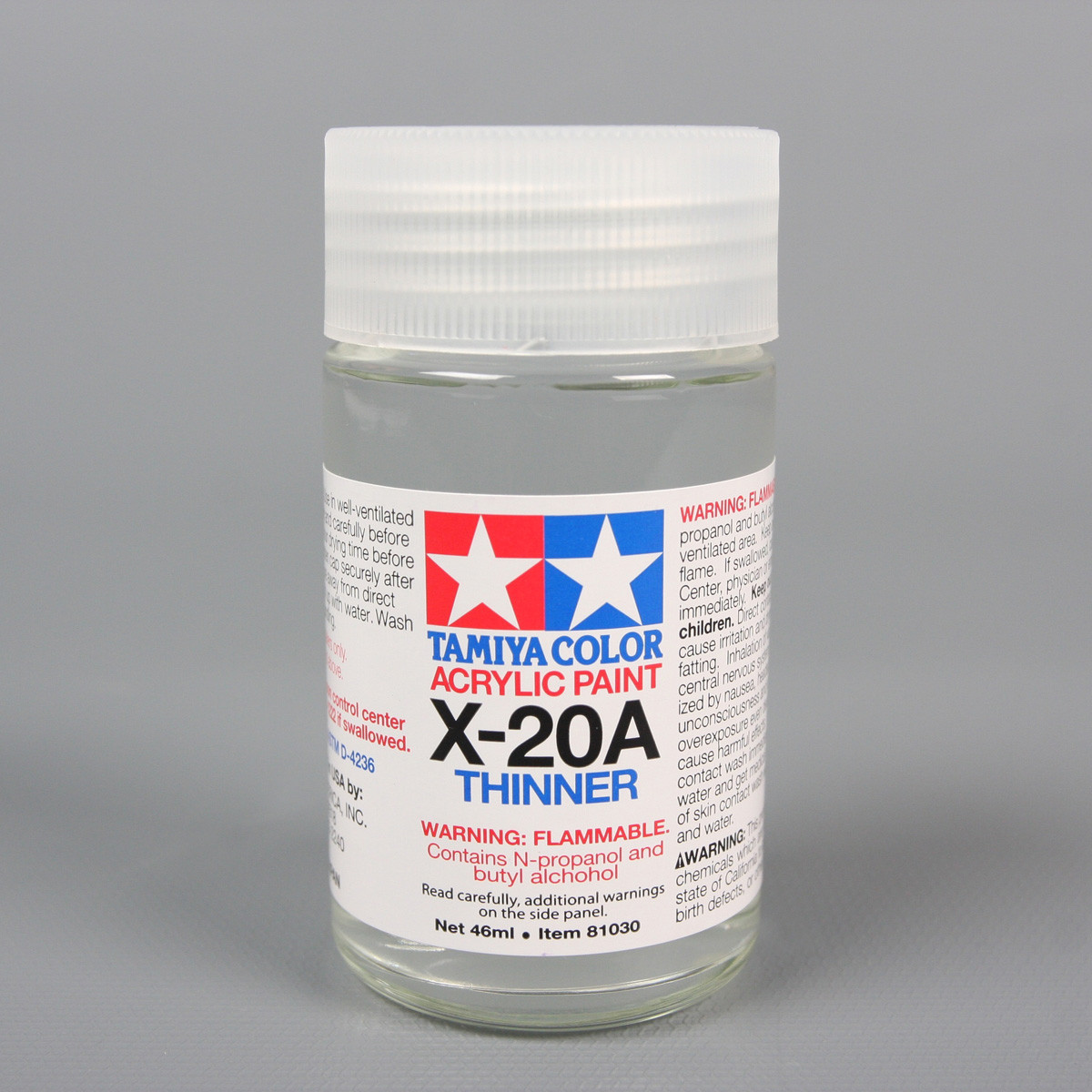 Tamiya ACRYL/POLY THINNER X-20A 46ML TAM81030