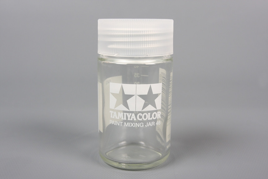Tamiya Paint Mixing Jar, 46ml w/ Measure Printed on Side TAM81042