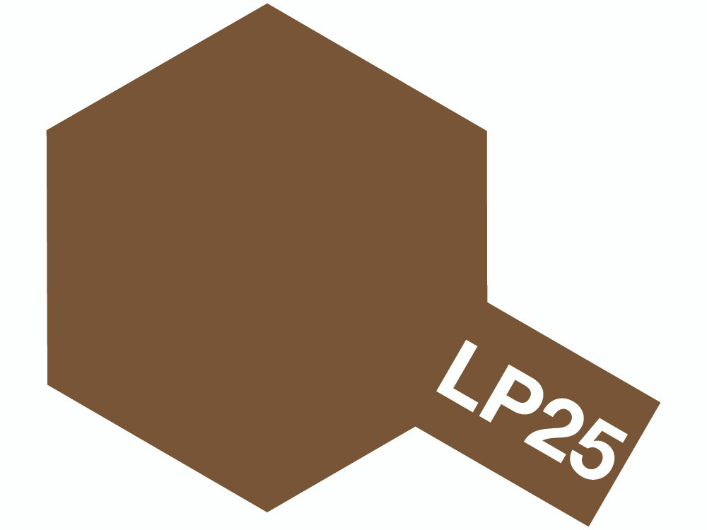 Tamiya Lacquer Paint LP-25 Brown JGSDF 10ml Bottle TAM82125