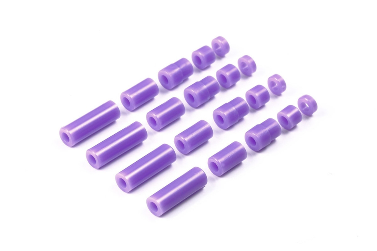JR LW Plastic Spacer Set Purple JR LW Plastic Spacer Set Purple