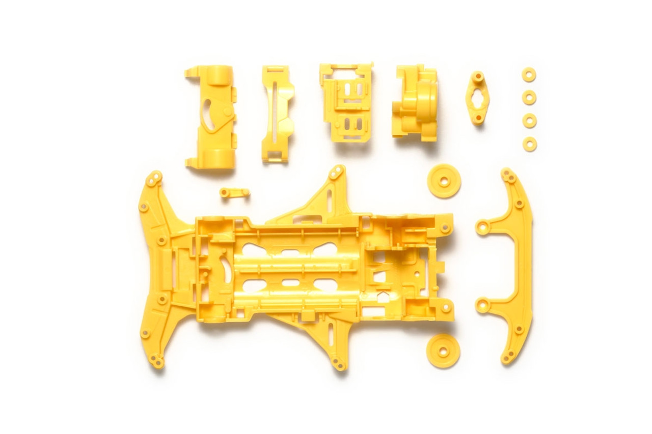 JR Reinforced Chassis Set, VS Chassis (Yellow) JR Reinforced Chassis Set, VS Chassis (Yellow)