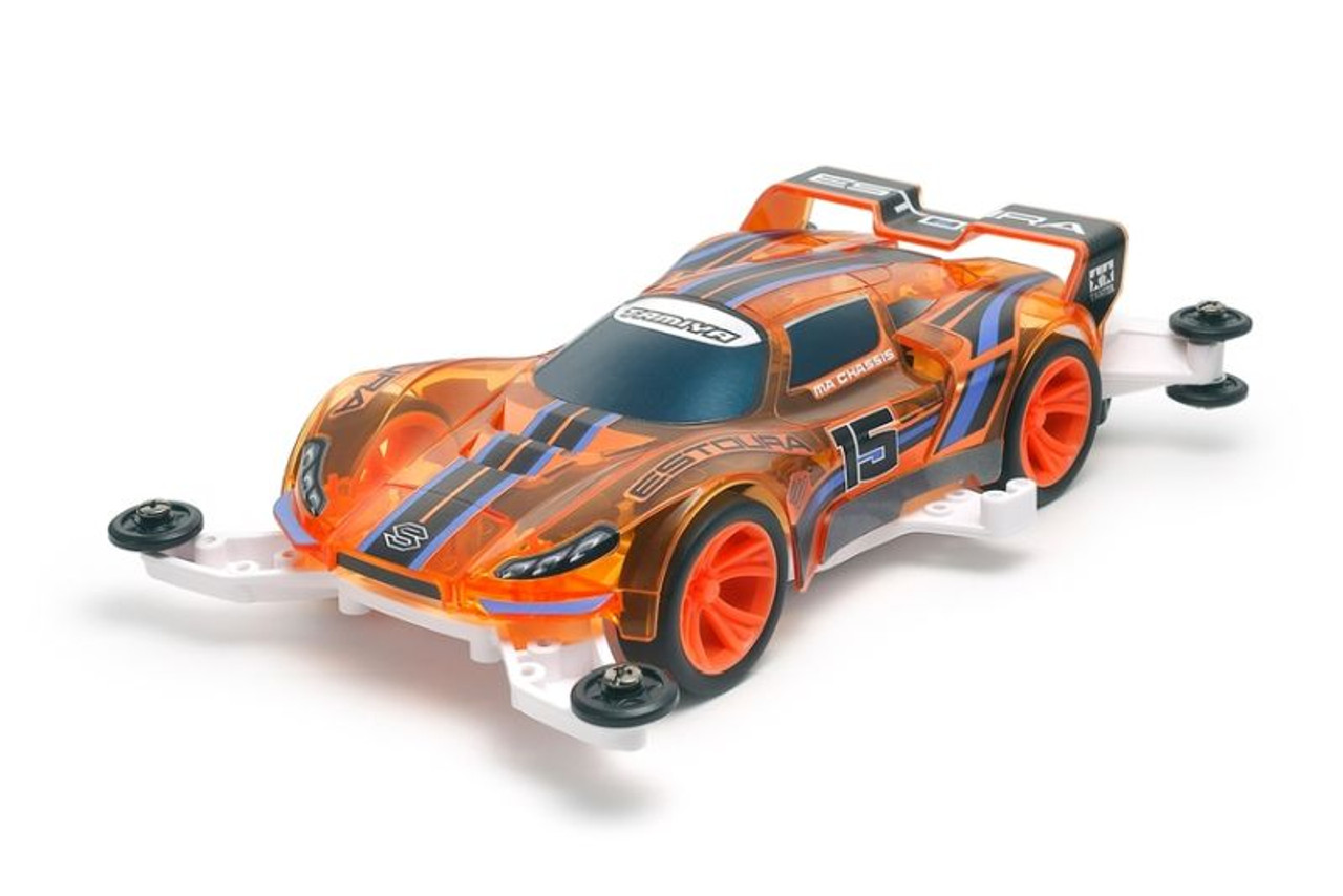 Mini 4wd Estoura Clear Orange Special (MA) Mini 4wd Estoura Clear Orange Special (MA)