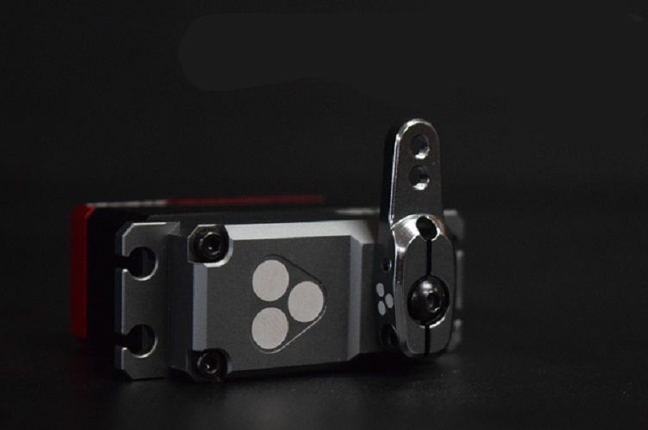 Servo Arm Dual Clamping Aluminum, Crowbar20, 20mm, 25T Servo Arm Dual Clamping Aluminum, Crowbar20, 20mm, 25T