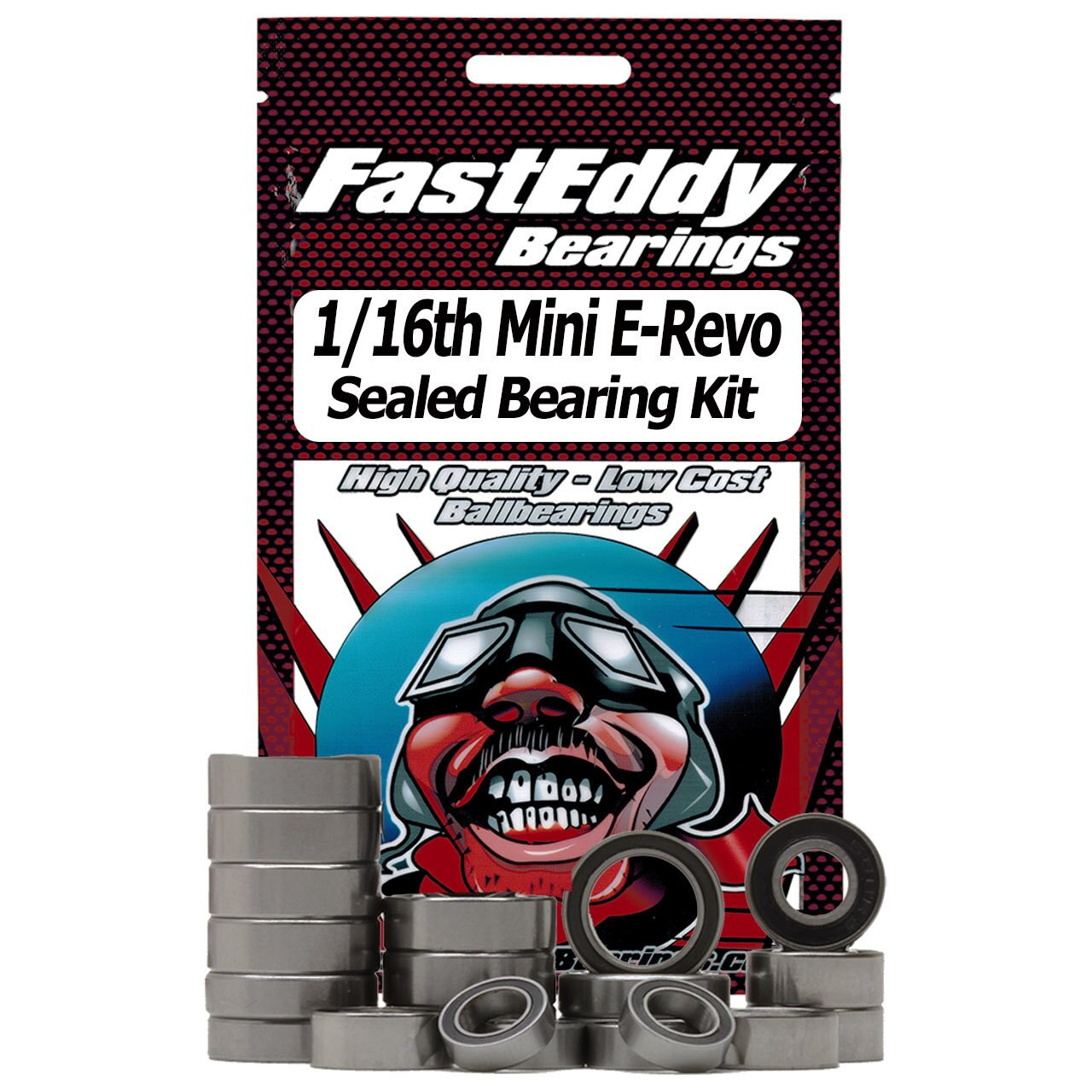 Team FastEddy Traxxas 1/16th Mini E-Revo Sealed Bearing Kit TFE705