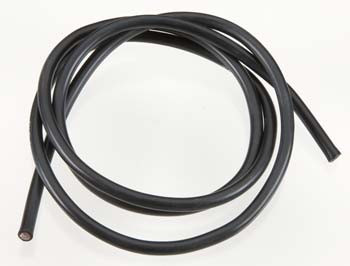 TQ Wire 10 Gauge Super Flexible Wire- Black 3' TQW1131
