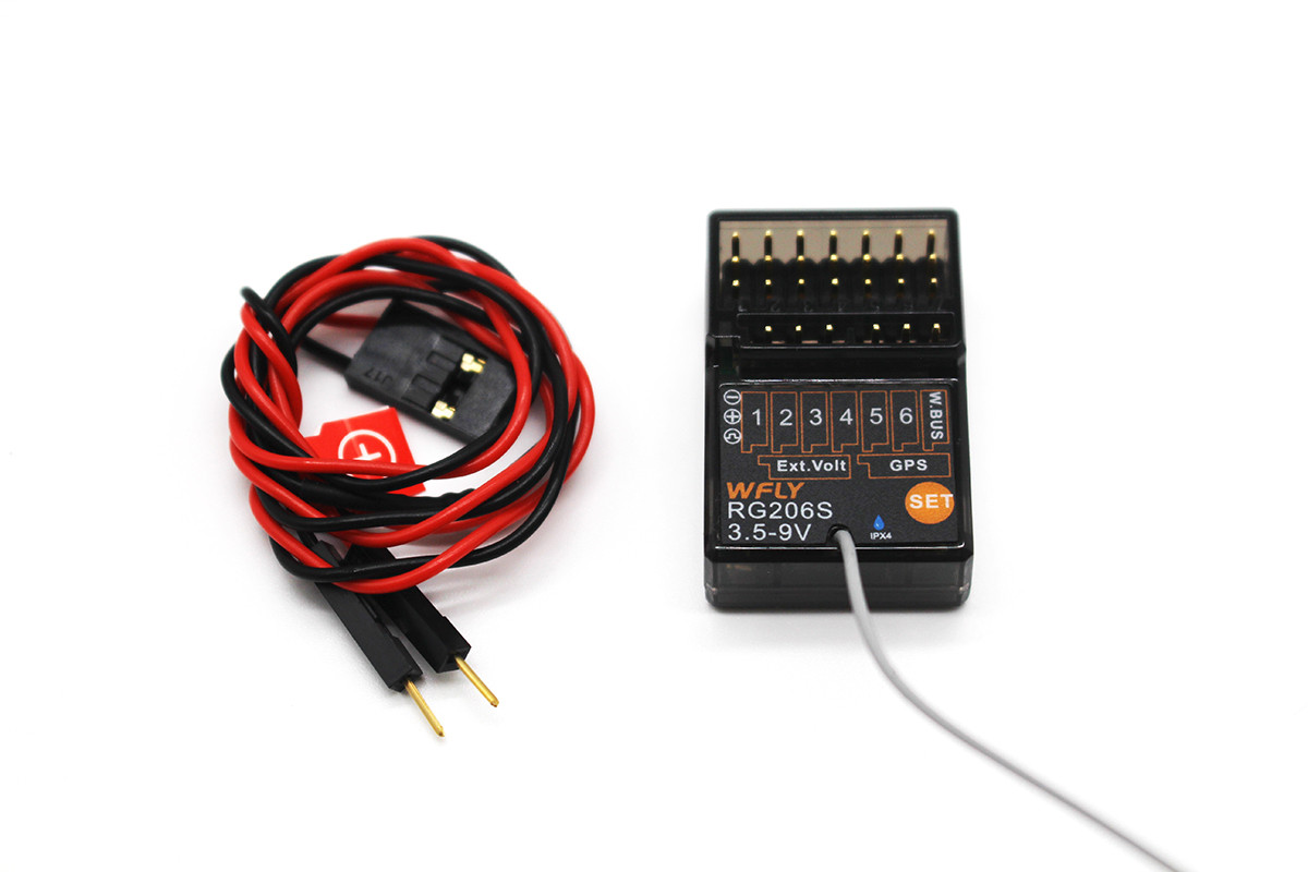 WFly RG206S 6-Channel 2.4GHz Receiver WFLRG206S